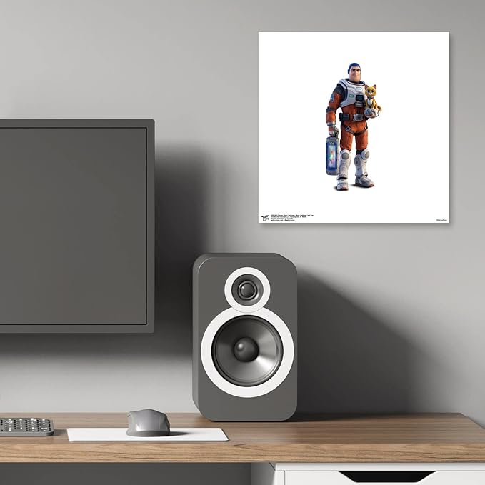 Trends International Gallery Pops Disney Pixar Lightyear - Buzz Lightyear and SOX Wall Art Wall Poster, 12" x 12", Unframed Version