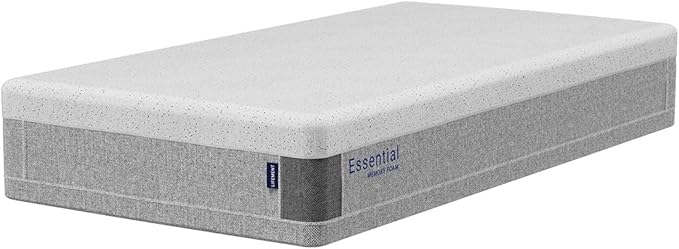 LIFEMENT Twin Mattress 12 Inch for Kids, Essential Graphite Infused | Medium Firm, Fiberglass Free, Cooling Pressure Relief | CertiPUR-US & Oeko-TEX Certified, Mattress in a Box