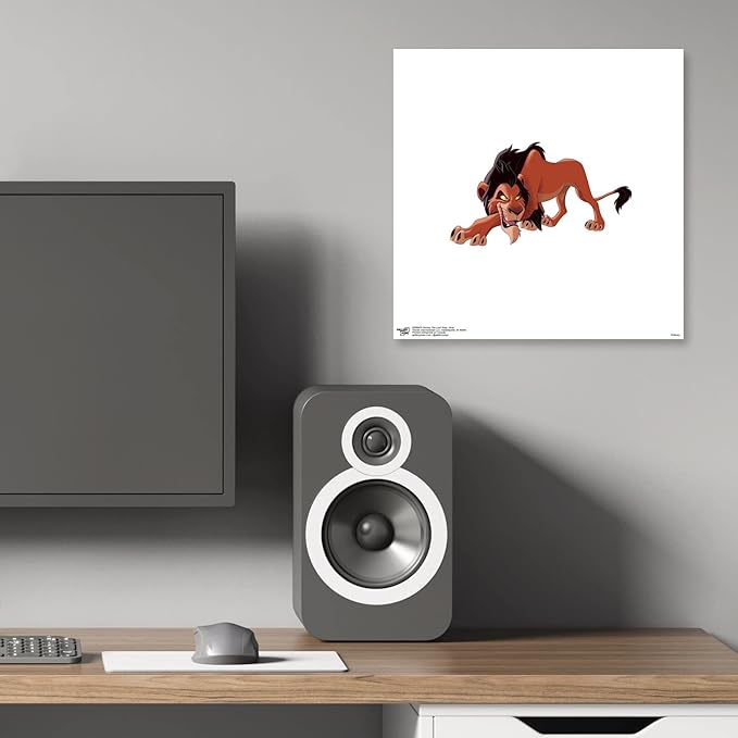 Trends International Gallery Pops Disney The Lion King - Scar Wall Art Wall Poster, 12.00" x 12.00", Unframed Version