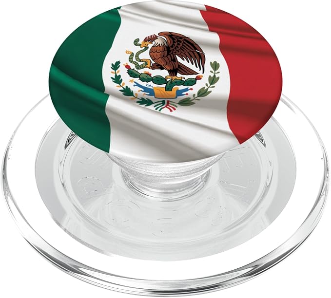Independence Day Mexican Mexicano Mexico Flag PopSockets PopWallet for MagSafe