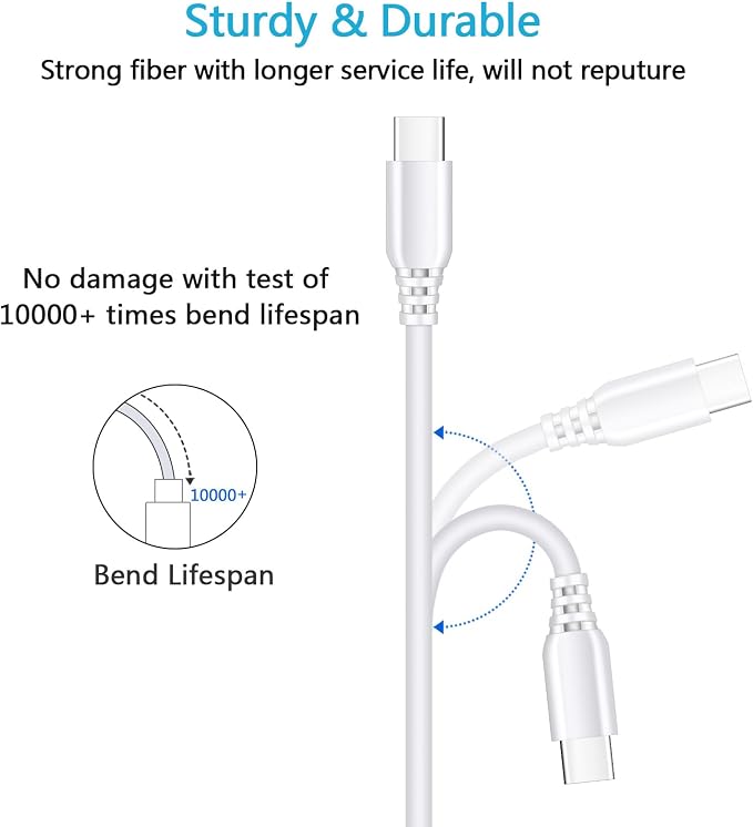 Charger for Samsung Galaxy S26 Plus Ultra FE S26+ S25 S25+ 65W Super Fast | Charging Phone Charger Wall Adapter Charging Plug Block with 6FT USB C Cable for A37 A57 S24 S24+ S23 S23+ S22 S21 Note 20