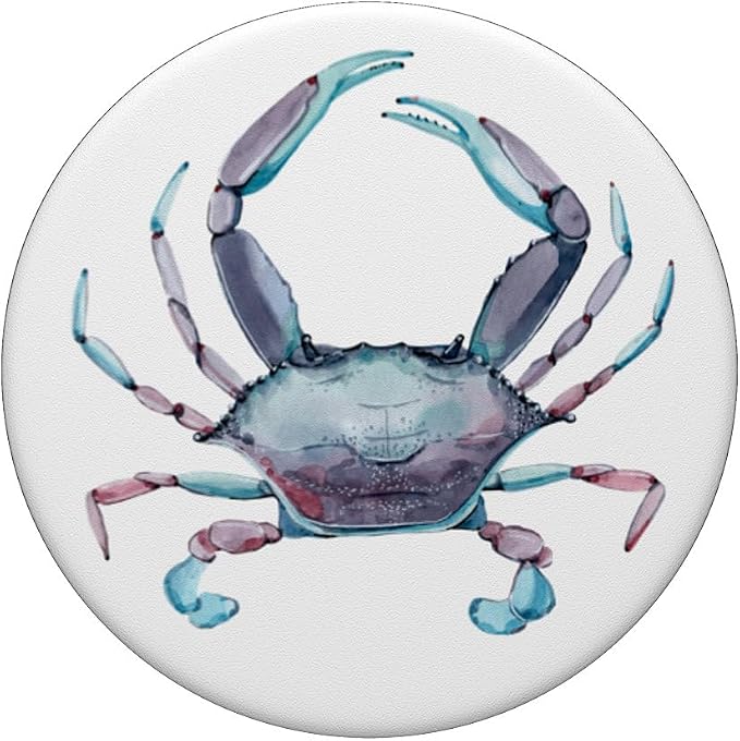 Cool Ocean Crab PopSockets Adhesive PopGrip