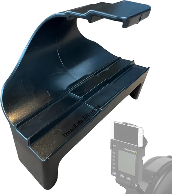 Rowing Machine Phone Holder Cradle - Compatible with Concept 2 (PM3 PM4 and PM5 Monitors).