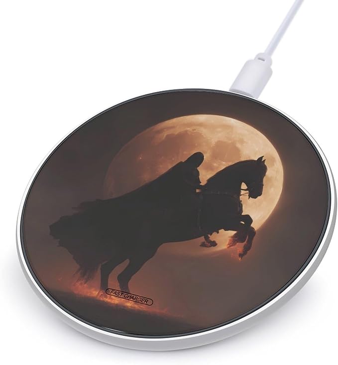 Shadow Rider-Death Wireless Charger Portable Charging Pad | LightweightAll Smartphone