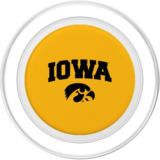 Iowa Hawkeyes | NCAA University of Official | OCIMPIO003 PopSockets PopGrip for MagSafe