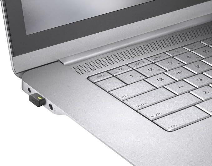 Logitech Bolt USB-C Receiver | Secure wireless connection up to 10 meters (33 feet) range connects up to 6 compatible wireless devices plug-and-play