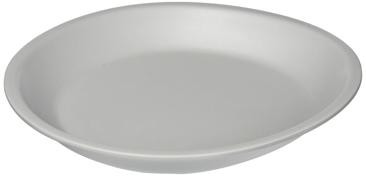 Carlisle FoodService Products Ridge Reusable Plastic Bowl Soup Bowl for Home and Restaurant, Melamine, 8 Ounces, Cement, (Pack of 24)