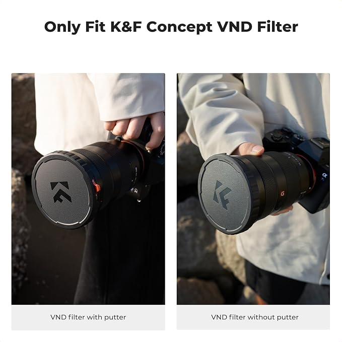 K&F Concept 67mm Variable ND Lens Filter Cap TPU Material Filter Cap Only