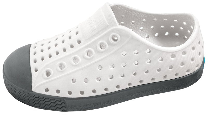 Native Shoes Unisex-Kids Jefferson Sneakers, Cloud Grey/Dublin Grey, 13 Little Kid