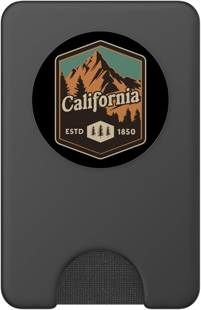 California PopSockets PopWallet for MagSafe