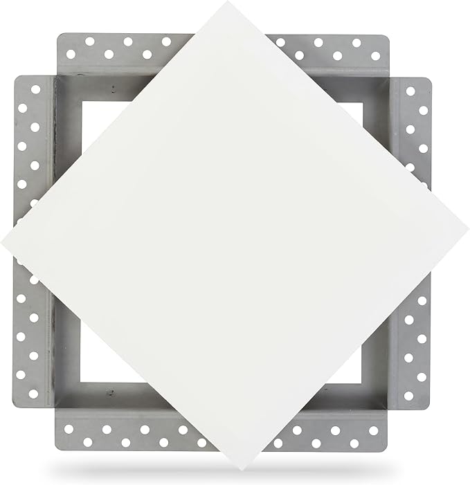 AccessPro LAP10 Magnetic Access Panel - 10”x10” Drywall Access Door with Removable Flush-Mount Cover - Durable, Paintable, Heat-Tolerant, Easy Install for Walls & Ceilings - by Luxairy Vents