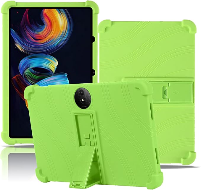 Case for TCL NXTPAPER 11 Plus Tablet 11.5inchNOUKAJU Tablet Protection CaseAdjustable BracketSoft SiliconeSilicone Protection Cover for TCL NXTPAPER 11 Plus(Blue)