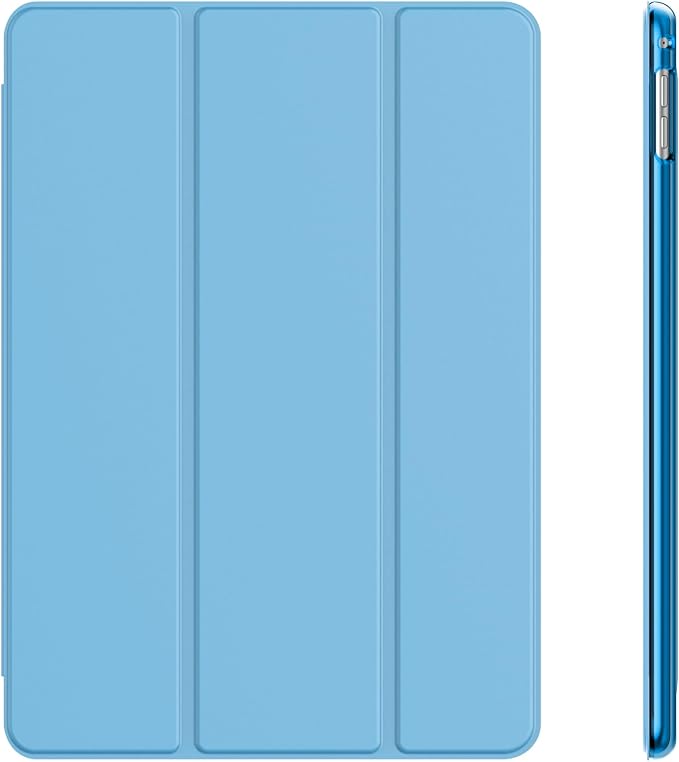 JETech Case for iPad Air 2 (2nd Generation) Smart Cover Auto Wake/Sleep (Blue)