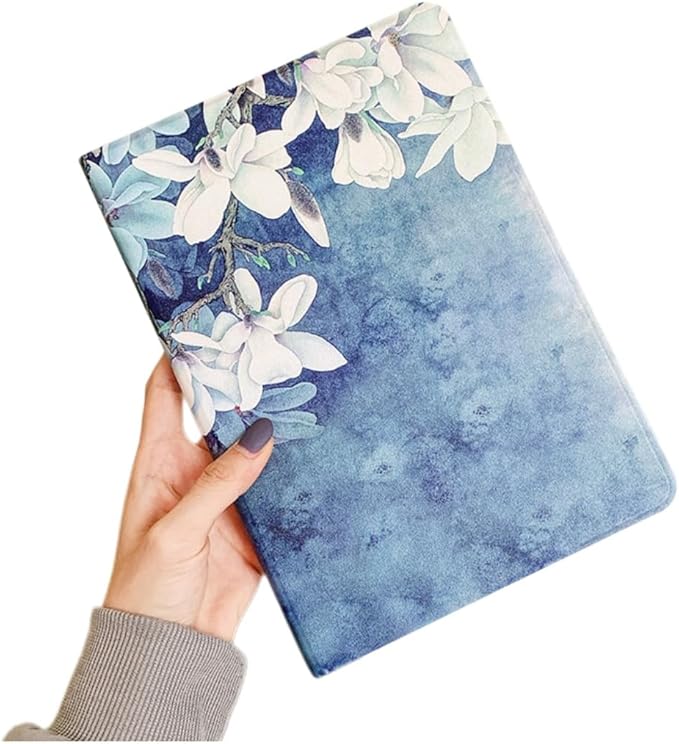 Flower Case for Xiaomi Redmi Pad 2 11 Case Flower Pattern Cute Floral Illustrated Printed Cover with Pencil HolderColor 5
