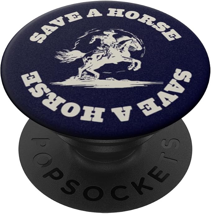 PopSockets Phone Grip with Expanding Kickstand- Save A Horse PopSockets PopWallet for MagSafe