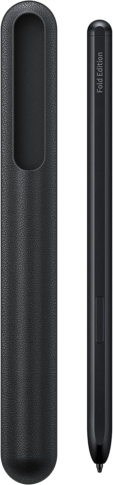 Samsung Galaxy S Pen Fold Edition Slim 1.5mm Pen Tip 4096 Pressure Levels Included Carry Storage Pouch Compatible Galaxy Z Fold 3 Phone Only Black