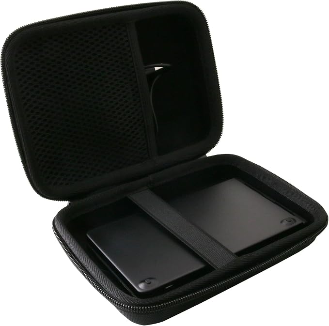 Hard Carrying Case for Samsers/iClever BK08 Foldable Bluetooth Keyboard (CASE ONLY) (Black)