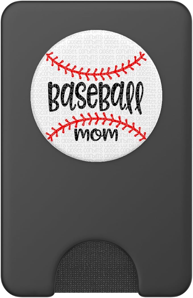 Baseball Mom Pop Sockets Grip Stand PopSockets Adhesive PopGrip