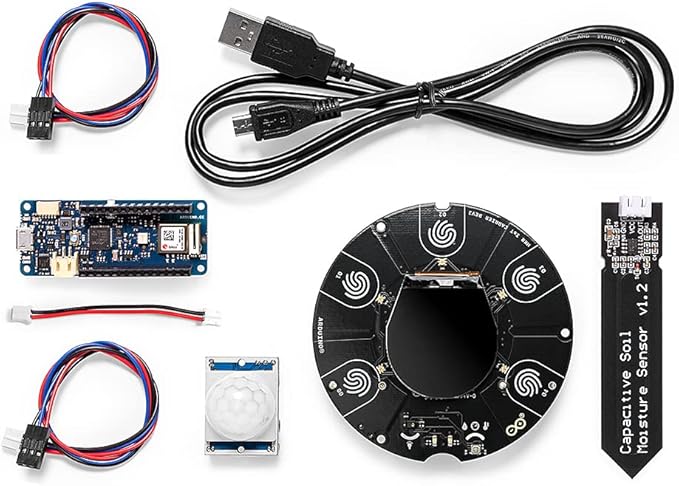 Arduino Explore IoT Kit Rev2 [AKX00044] - Comprehensive Educational Kit for Advanced High School and College Students to Create Sustainable Internet of Things Projects with Real-World Applications