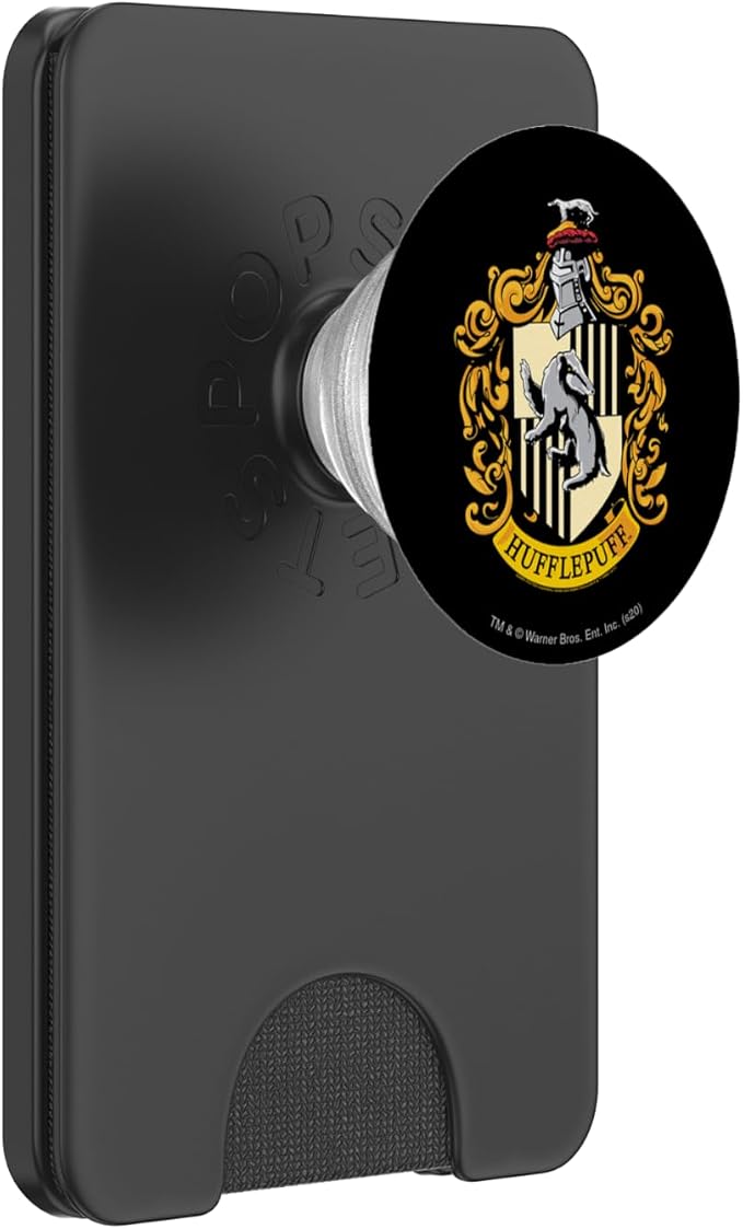 Harry Potter Hufflepuff House Crest PopSockets Adhesive PopGrip