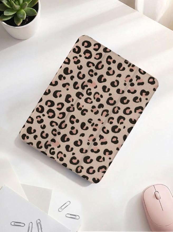 Case for iPad 9th/ 8th/ 7th Generation Case 10.2&amp10.5 Inch (2021/2020/2019 Release) Slim Lightweight Soft Trifold Back Cover with Pencil Holder &amp Auto Sleep/Wake CoverBeige Checkered