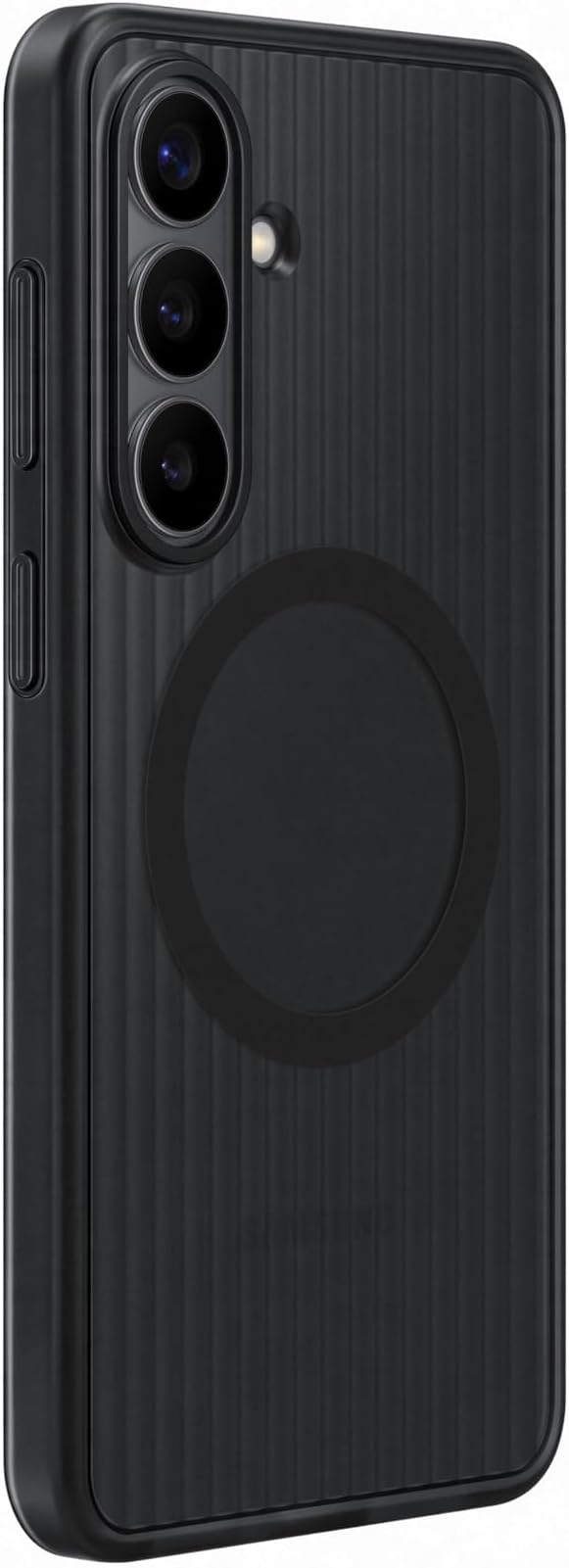 Samsung Galaxy S26 Rugged Magnet Phone Case Scratch Resistant Raised Edges Comfortable Safe Grip Black
