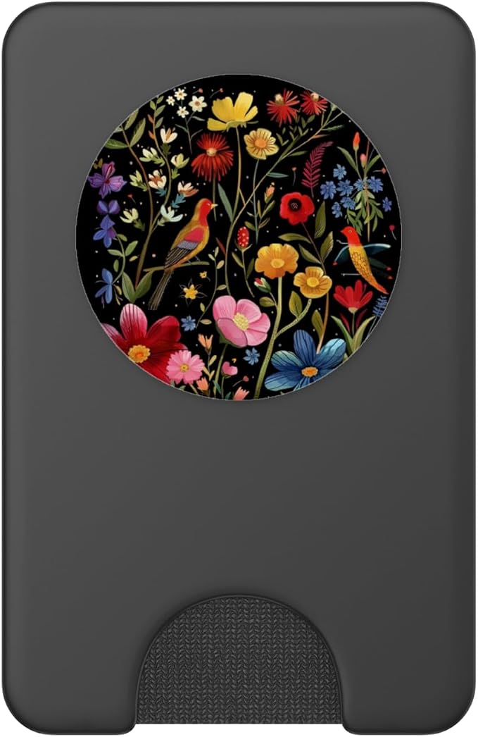 Floral Pattern Flower Lover Bloom Colorful PopSockets PopGrip for MagSafe