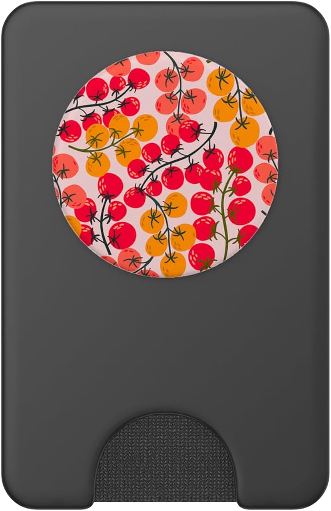 Cherry Tomato Tomatoes Girl Summer Vegetable PopSockets PopWallet for MagSafe