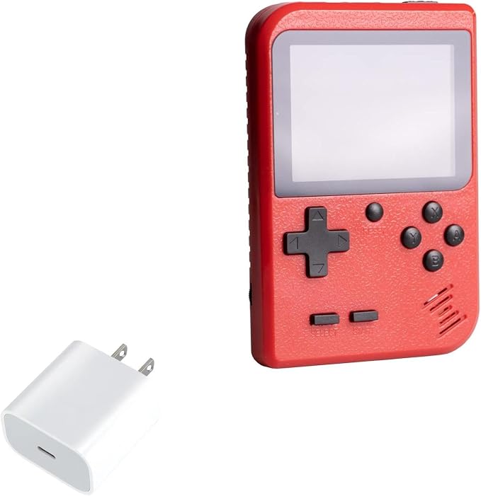 BoxWave Charger Compatible with Gamey Portable Retro Game Console - PD GAN miniCube (30W) 30W Tiny PD GAN Type-C Wall Charger - Winter White