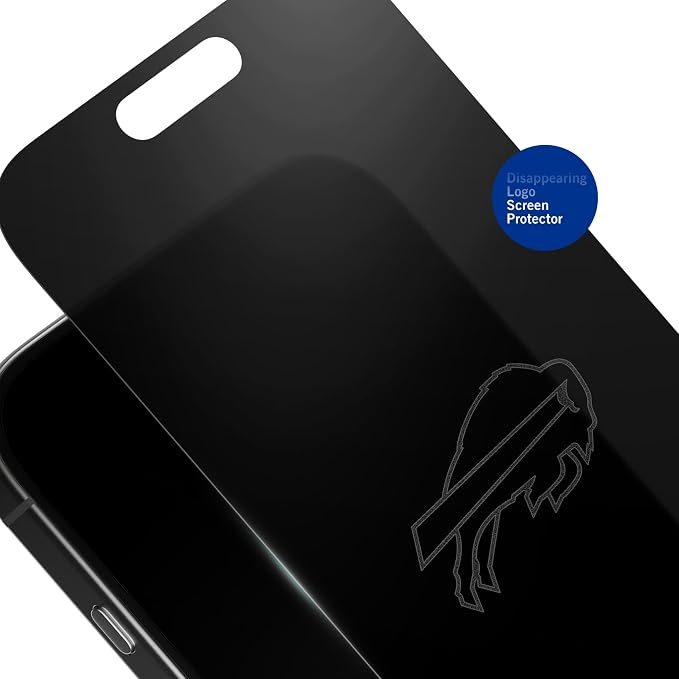 NFL Arizona Cardinals Privacy Screen Protector As Seen on Shark Tank Tank for iPhone 17 w/ Disappearing Design - Scratch-Resistant Glass Protector - Easy-Install Screen Guard w/ Disappearing Design (I