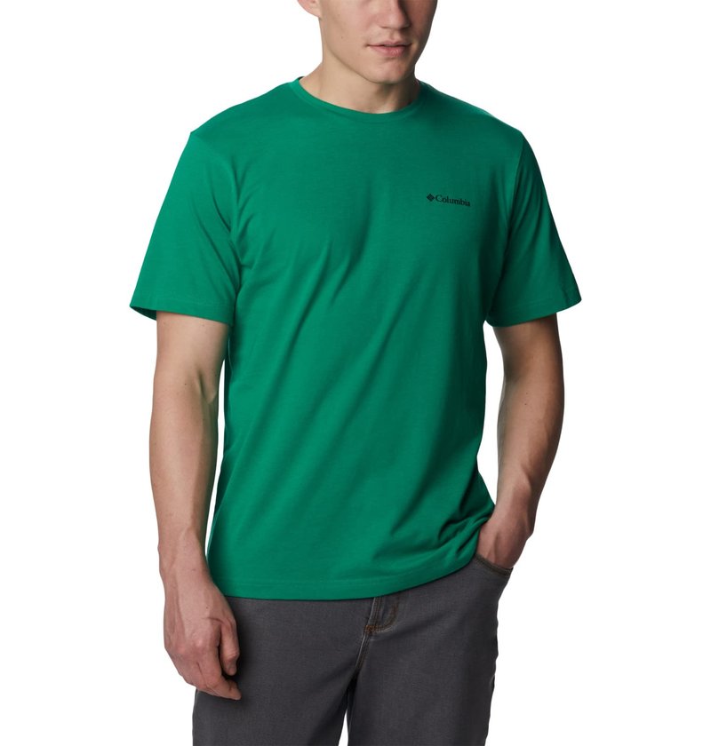 Columbia Men's Thistletown Hills Short Sleeve, Bamboo Forest, X-Small