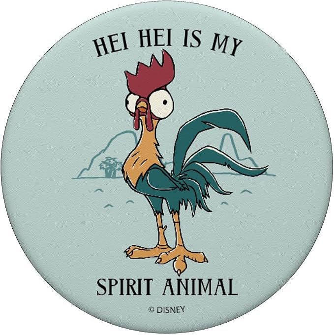Disney Moana HEI HEI is My Spirit Animal PopSockets Adhesive PopGrip