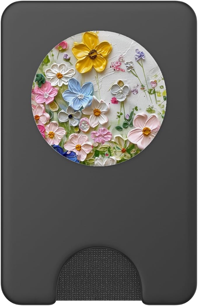Blossom Nature Oil Painting Flowers PopSockets Adhesive PopGrip
