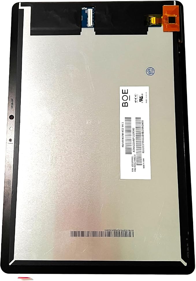 Mustpoint LCD Display Touch Screen Digitizer Assembly for Lenovo Chromebook Duet CT-X636F CT-X636N CT-X636 10.1 Black