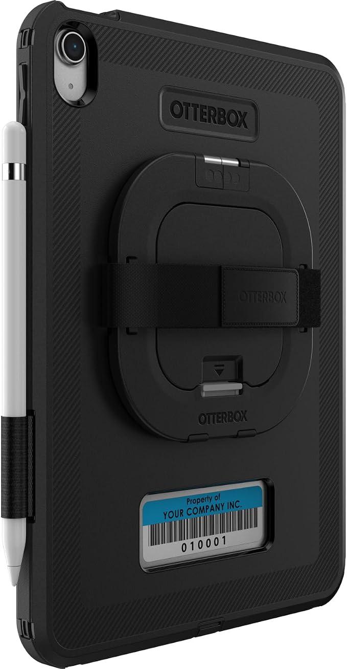 OtterBox Defender Series for Business W/Folio for iPad 10th Gen (ONLY) - Black (Non-Retail Packaging)