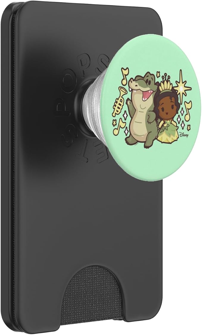 Disney Princess - Tiana and Louis The Alligator PopSockets PopGrip for MagSafe