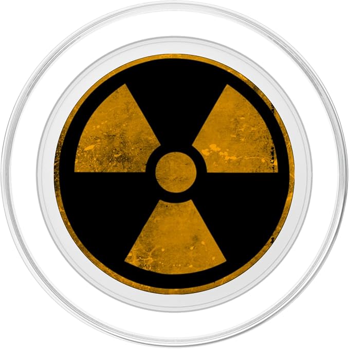 Radiation Pop Mount Socket Danger Vintage Grip X-Rays Hazard PopSockets PopGrip: Swappable Grip for Phones &amp Tablets PopSockets Standard PopGrip