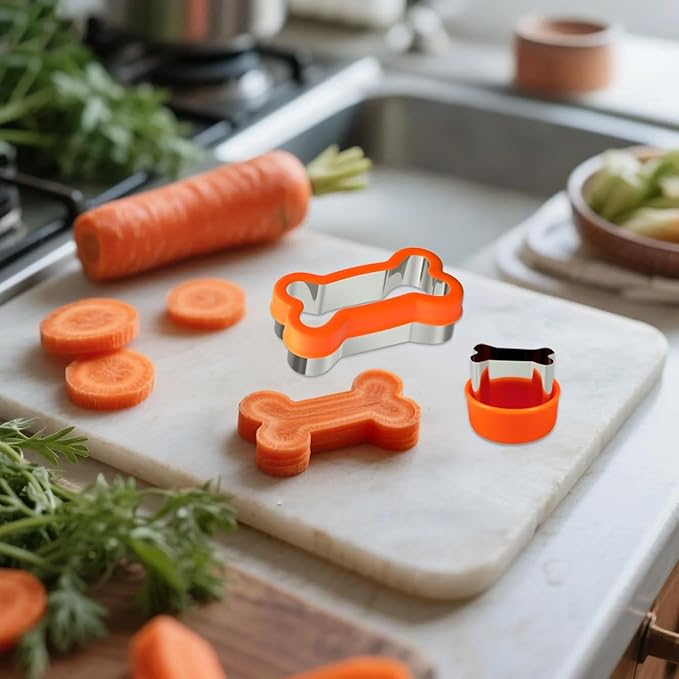 VTUGP Dog Cookie Cutter Set, 9 Pieces, Assorted Sizes