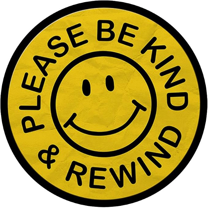 Be Kind Rewind Apparel Retro Nostalgia Sticker 80s 90s PopSockets Adhesive PopGrip