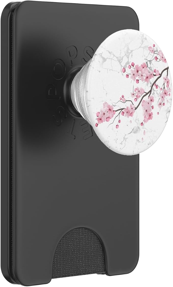Sakura Florist Pink Flower Japan Gift Floral Cherry Blossom PopSockets Adhesive PopGrip
