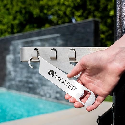 MEATER Plus Wireless Thermometer w/Towel & Bar Blade, Brown Sugar, 165ft