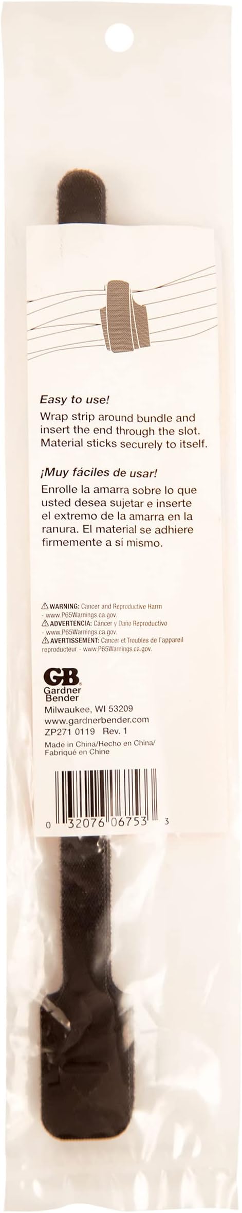 Gardner Bender 45-V11BKW 11 in. Grip Strip - Black