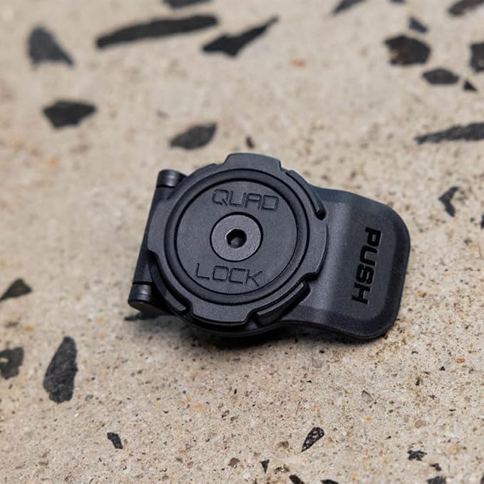 Quad Lock 360 Head - Short Lever Black Aviation Marine Action Camera and Build You Kit Compatible 360 Arms and Bases