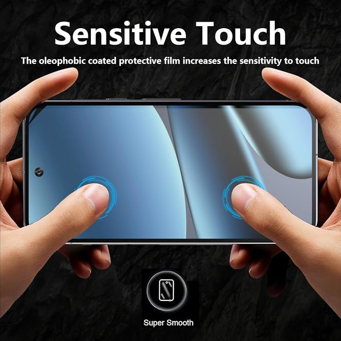 for iPhone 17 Pro Max Back Screen Protector Flexible Film Not Glass with Camera Lens Protector 2+2 Pack Self-Healing Anti Scratch HD Clear Soft TPU Protective Hydrogel Film