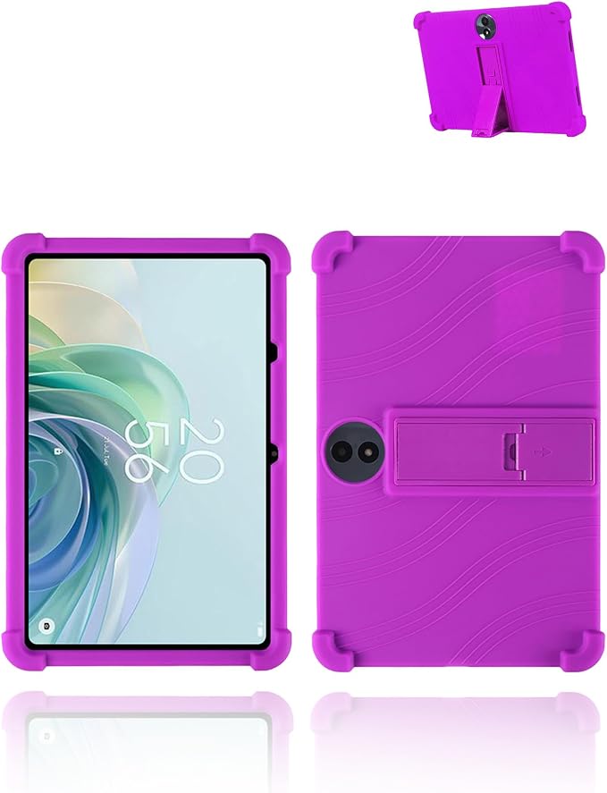 for TCL NXTPAPER 11 Plus Android 15 Gaming Tablet11.5 2.5K Ultra Clear Display Tablet Model CaseSoft Silicone Adjustable Stand Cover Lightweight Kids FriendlyBlack.