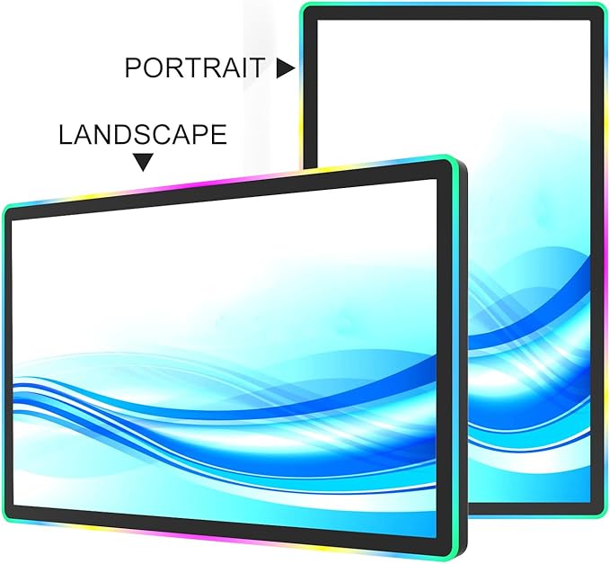 GreenTouch 32 Inch Capactive Touchscreen LED-Framed Monitor with Industrial LCD Display for KTV, Game Console