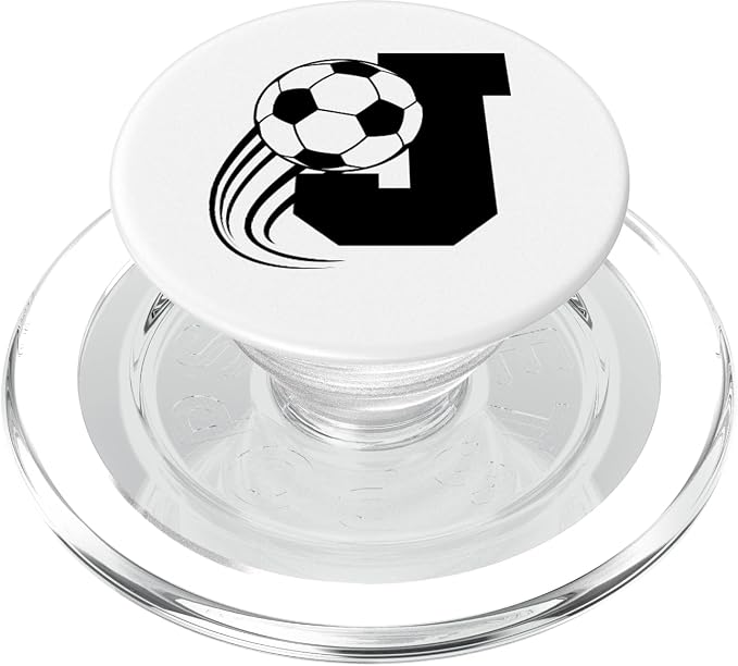 Soccer Pop Socket - Soccer Popsocket - Letter J PopSockets Adhesive PopGrip