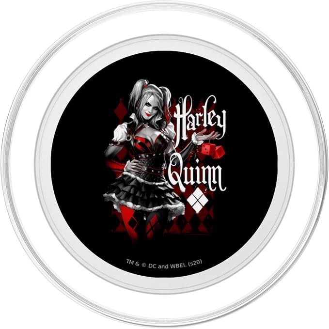 Batman: Arkham Knight Harley Quinn Dice PopSockets Standard PopGrip