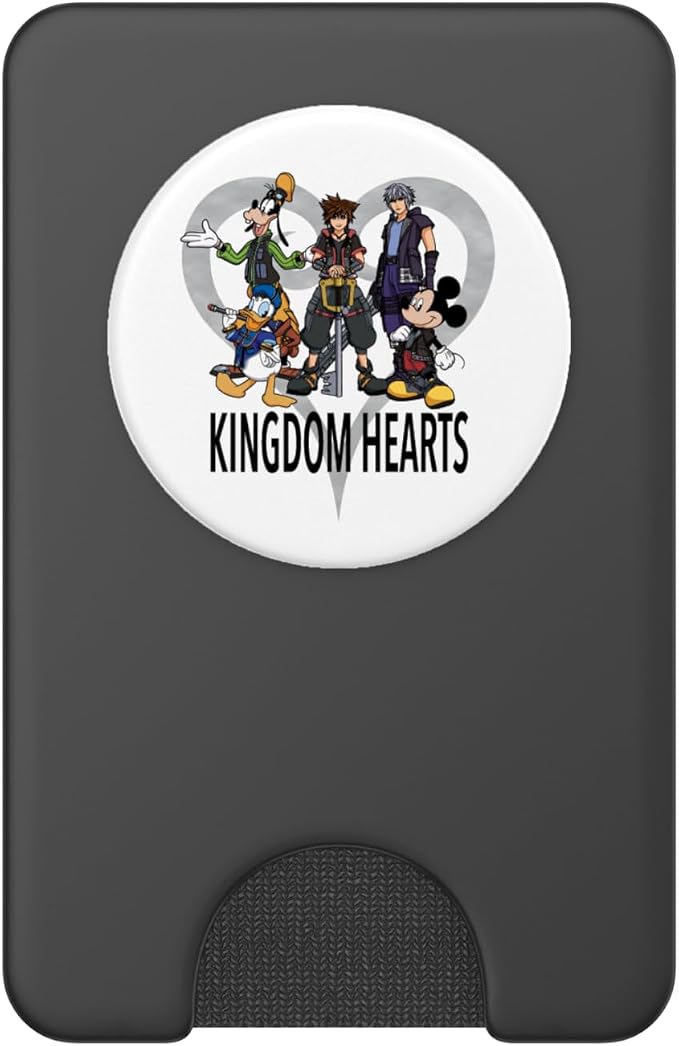 Disney Kingdom Hearts III Characters and Symbol PopSockets Adhesive PopGrip