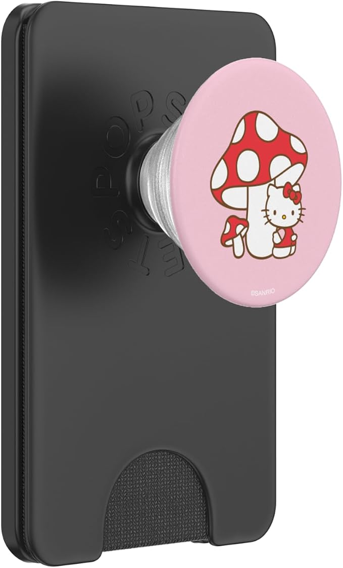 Hello Kitty Spring Mushroom PopSockets PopGrip: Swappable Grip for Phones &amp Tablets
